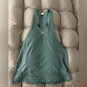 Gymshark Teal Stringer Tank Top